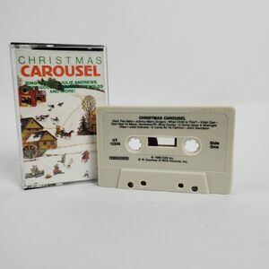 Christmas Carousel Cassette Bing Crosby Julie Andrews
